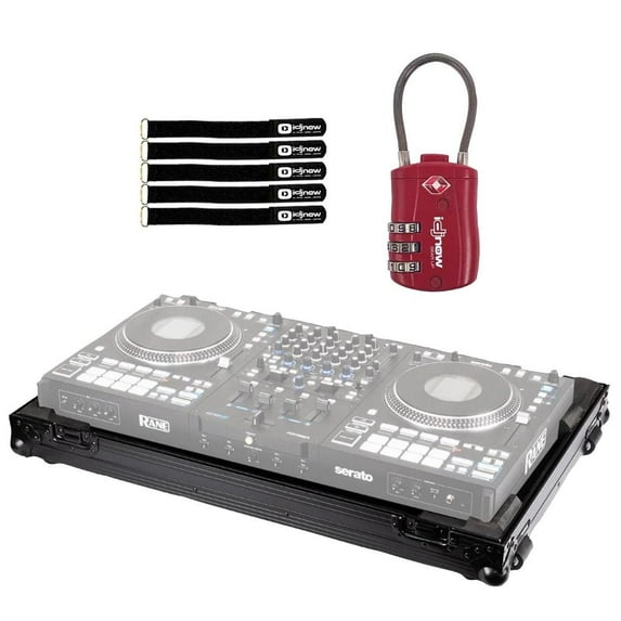 Odyssey FZPERFORMERWBL Black Label Flight Case for RANE PERFORMER DJ Controller with Lock Package