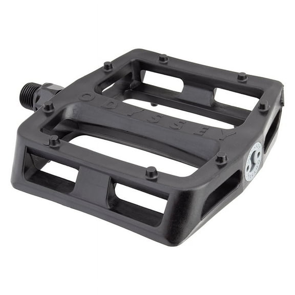 Odyssey Grandstand V2 PC Platform Pedals 9/16" Chromoly Concave Composite Black