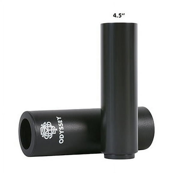 Odyssey JPEG BMX Peg Black 14mm with 3/8" Adaptor 4.5" Length