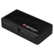 Odyssey KCC4PR2BL KROM Series Black PRO2 Case for 4 Turntable Needle Cartridges