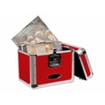 thumbnail image 1 of KROM SERIES STACKABLE LP CASE IN RED: HOLDS APPROXIMATELY 70 RECORDS, 1 of 5