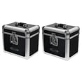 thumbnail image 1 of Odyssey KROM Transport Case for 70, 12 Inch Vinyl Records, Black (2 Pack), 1 of 6