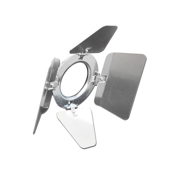 Odyssey LSPAR20BDP Par 20 Fixture Aluminum Barn Door Accessory - High Polish