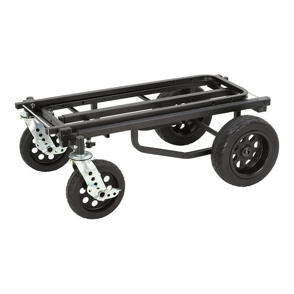Odyssey OR12STEALTH RockNRoller 8-in-1Heavy Duty Multi Cart, Black