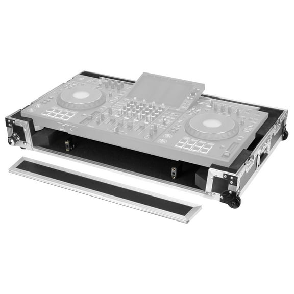 Odyssey SCXDJAZCW1 Flight Effects Show Case for AlphaTheta XDJ-AZ DJ System with Wheels
