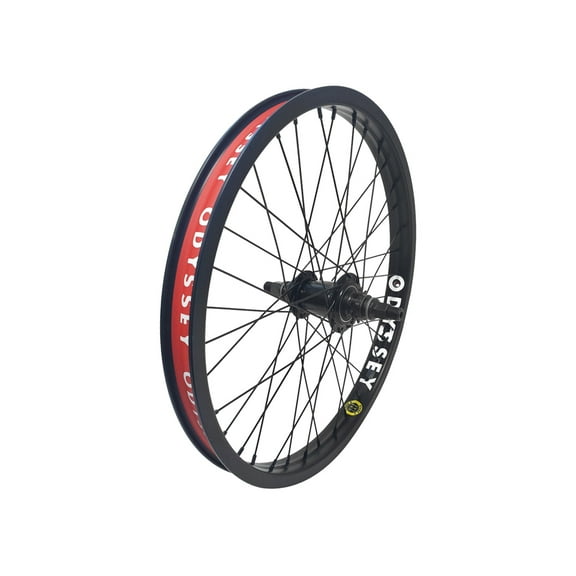 Odyssey Stage-2 Rear Wheel 20in B/O 14x110mm Freecoaster Rim Brake LHD Black