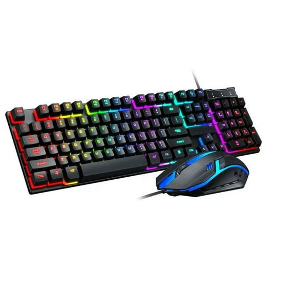 Odyssey TF 200 Gamer Virtual RGB Magic Keyboard Mouse Combo Gaming Mechanical Keyboards