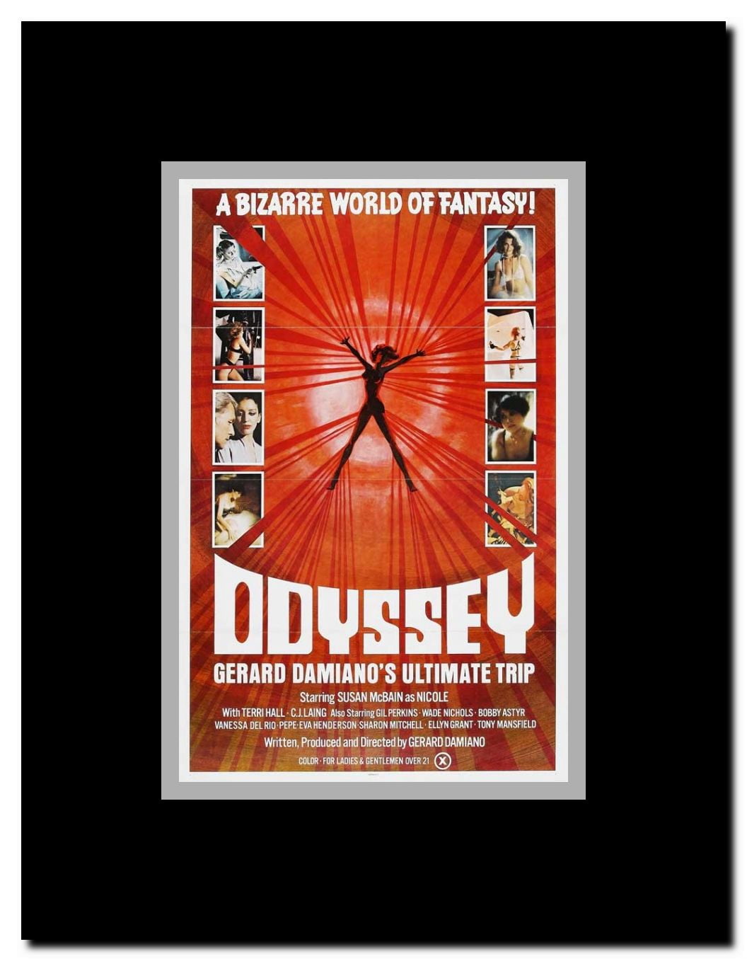 Odyssey: The Ultimate Trip Framed Movie Poster