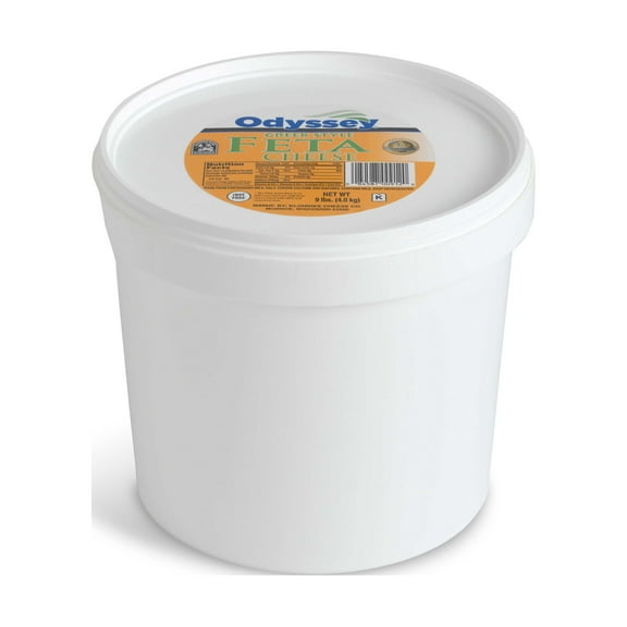 Odyssey Traditional Feta Cheese in Brine, 8 Pound -- 2 per case.