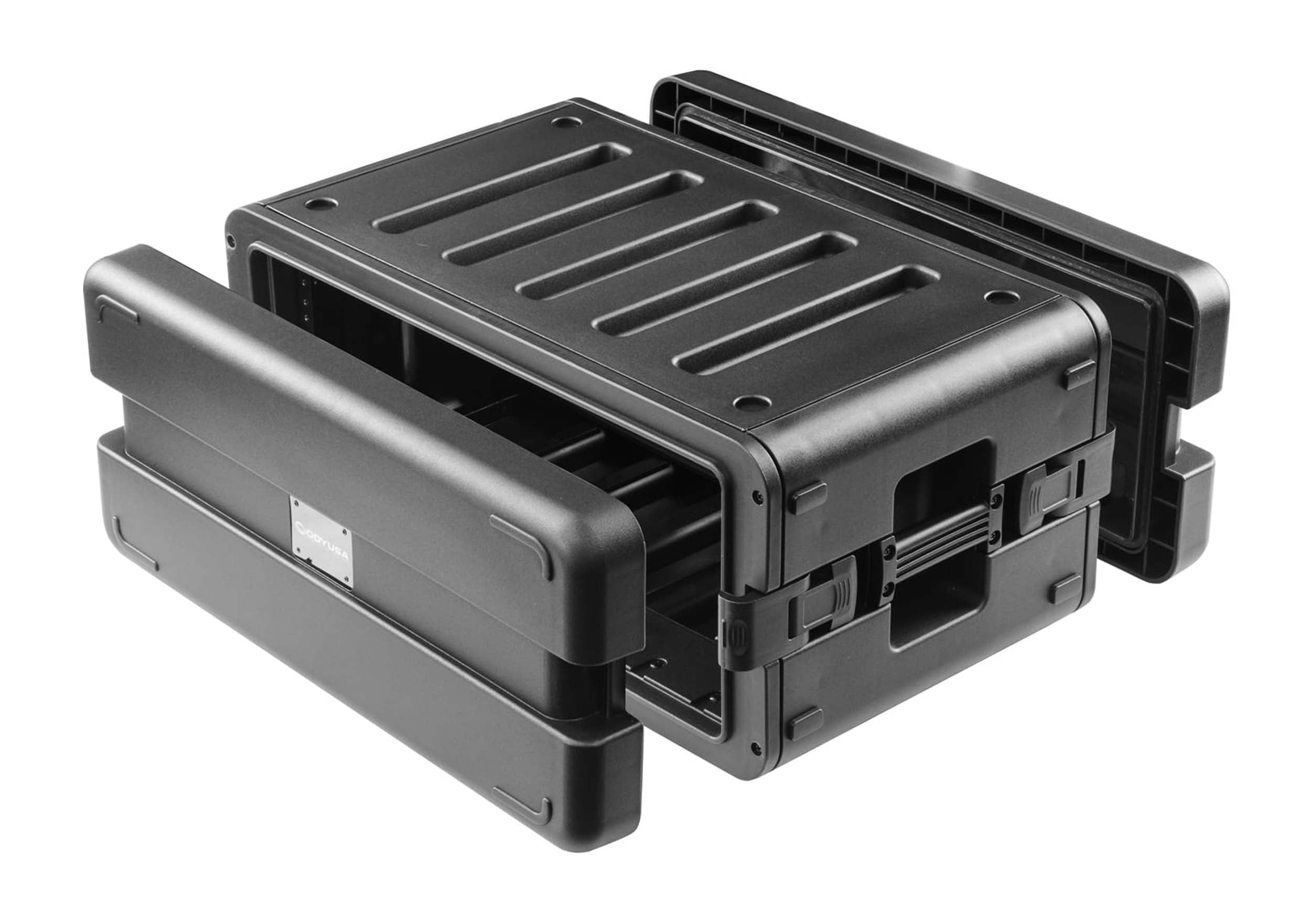 Odyssey VR4SMIC4ZP Watertight 4U Rack Case with 4 Microphone ...