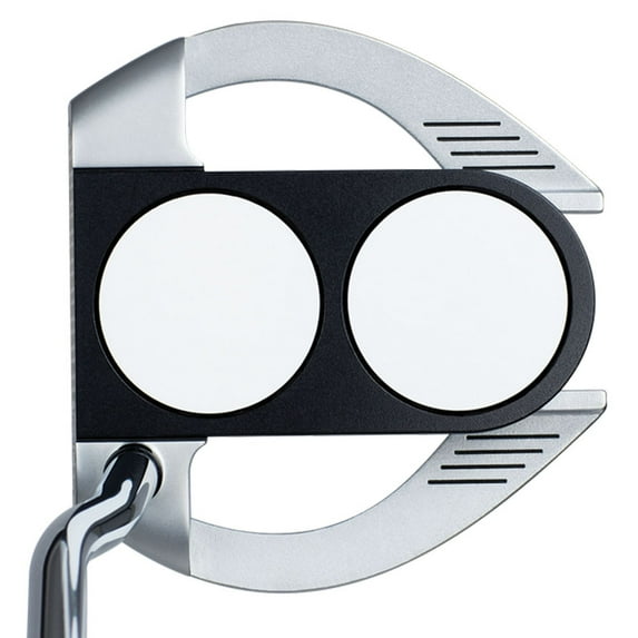 Odyssey Works Tank Cruiser 2-Ball Fang White Face Putter 38" (Double Bend) NEW