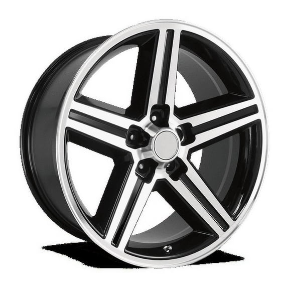Oe Creations Pr148 17X8 5X120.65 0Et 78.3Cb Gloss Black Machined Wheel