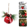 thumbnail image 1 of Oecoator Christmas Ornament Red - 1 Piece Holiday Tree Decor, Wreath , Memorial Decoration, 1 of 9