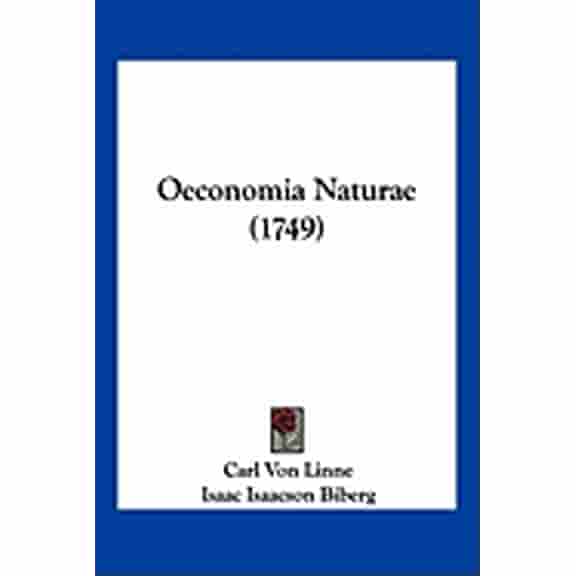 Oeconomia Naturae (1749) (Paperback)