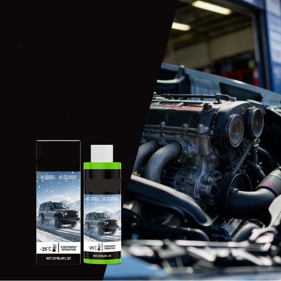 Oefntac Antifreeze Antifreeze Windshield Deicer Fast Acting Winter Car Engine Protection Ice Snow Remover Spray Driving Clear Visibility Cold Weather