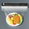 thumbnail image 1 of Oefntac Cling Film Cutter Cling Film Cutter Wall-Mounted Magnetic Plastic Wrap Foil Sliding Cutter Dispenser Kitchen Baking Storage Organizer Safe Easy Cut, 1 of 6