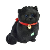 Oefntac Gift Simulation Soft Plush Will Call Toy,Interactive Tail Movement,Comfortable Bed Companion,17 in,Lively Figure,Gift,Home