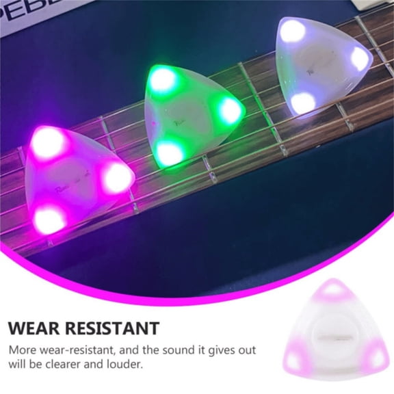 Oefntac Guitar Pick Light Up Guitar Pick -The Guitar Lovers-LED Luminous Paddles