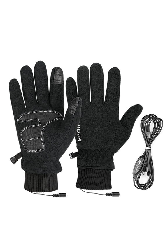 Heated Gloves Heated Waterproof Touchscreen Gloves,USB Winter Mittens,Outdoor Cycling Hunting Running,Ergonomic Warm Hand Protection,Reusable,Gift Box