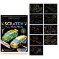 thumbnail image 1 of Oefntac Holiday Gift Scratch Paper Art Book,Drawing,Colorful,9PC Paper,1 Stylus Kit,Mixed Themes,Double Sided,Creative,Art,Home, 1 of 1