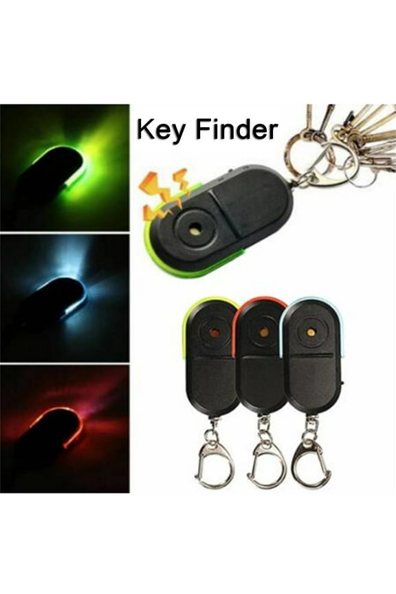 Lost Key Finder LED Light Torch Remote Sound Control Lost Key Finder Keychain for Key Locator