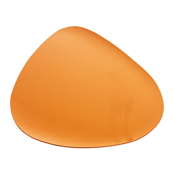 Oefntac Placemat Faux Leather Water Drop Placemat Modern Geometric Dining Table Heat Resistant Oil Proof Waterproof Non Slip Thin PVC Easy Clean Durable Roll