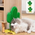 thumbnail image 1 of Oefntac Scratching Device Cat Corner Scratching Toy Plastic Self Grooming Device Relieve Boredom Dual Side Multi Texture Space Saving Stable Non Slip Green Home Kitten, 1 of 9