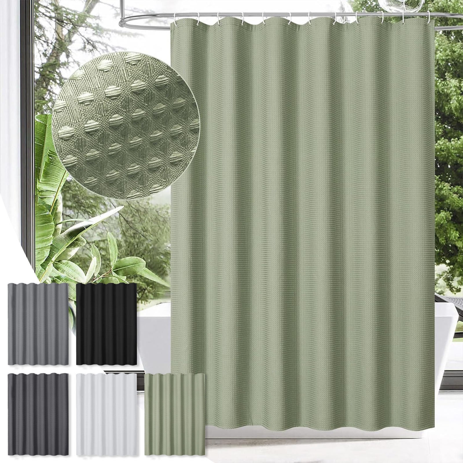 oefntac Extra Long Shower Curtains in Shower Curtains & Accessories