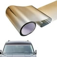 thumbnail image 1 of Oefntac Sun Strip Car Sun Strip Front Windshield Sunshade Tint Self-Adhesive Sun Visor Film UV Protection Auto Window Installation Universal Fit, 1 of 5