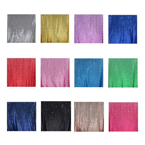 Oefntac Tablecloth Sequin Tablecloth Wedding Party Cake Dessert Event Christmas Decoration