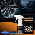thumbnail image 1 of Oefntac Tire Cleaner Kit Car Tire Cleaner Kit Brightening Agent 120ML Complete Wash Sponge Rag Easy One Step Maintenance Deep Clean Protection Anti Oxidant, 1 of 6