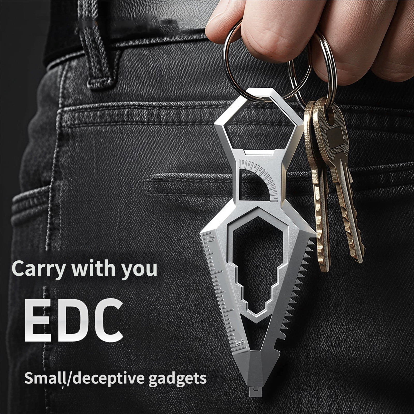 Wrench Ruler Oefntac Tool Combination Portable Multi Function Tool Key,Bottle Opener ...