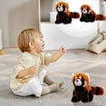 thumbnail image 1 of Oefntac Toys for 4 Year Old Boys 11 Inch Cute Raccoon Doll Soothing Sleep Pillow for Boys and Girls Children's Day Birthday Gift Standing Posture and Squatting Posture, 1 of 8