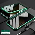 thumbnail image 1 of Oelect Magnetic Adsorption Phone Case Metal Anti-peeping Double-sided Glass Mobile Phone Skin Case High-quality High Quality, 1 of 6