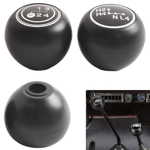 Oem Number 33504-60030 Shift Knob Easy Installation Mounting Hole Diameter 9Mm Plastic Material 4-Speed Design