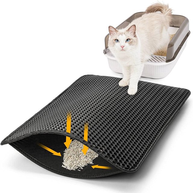 Oenbopo Cat Litter Mat, 15.7*23.6"" Litter Box Double