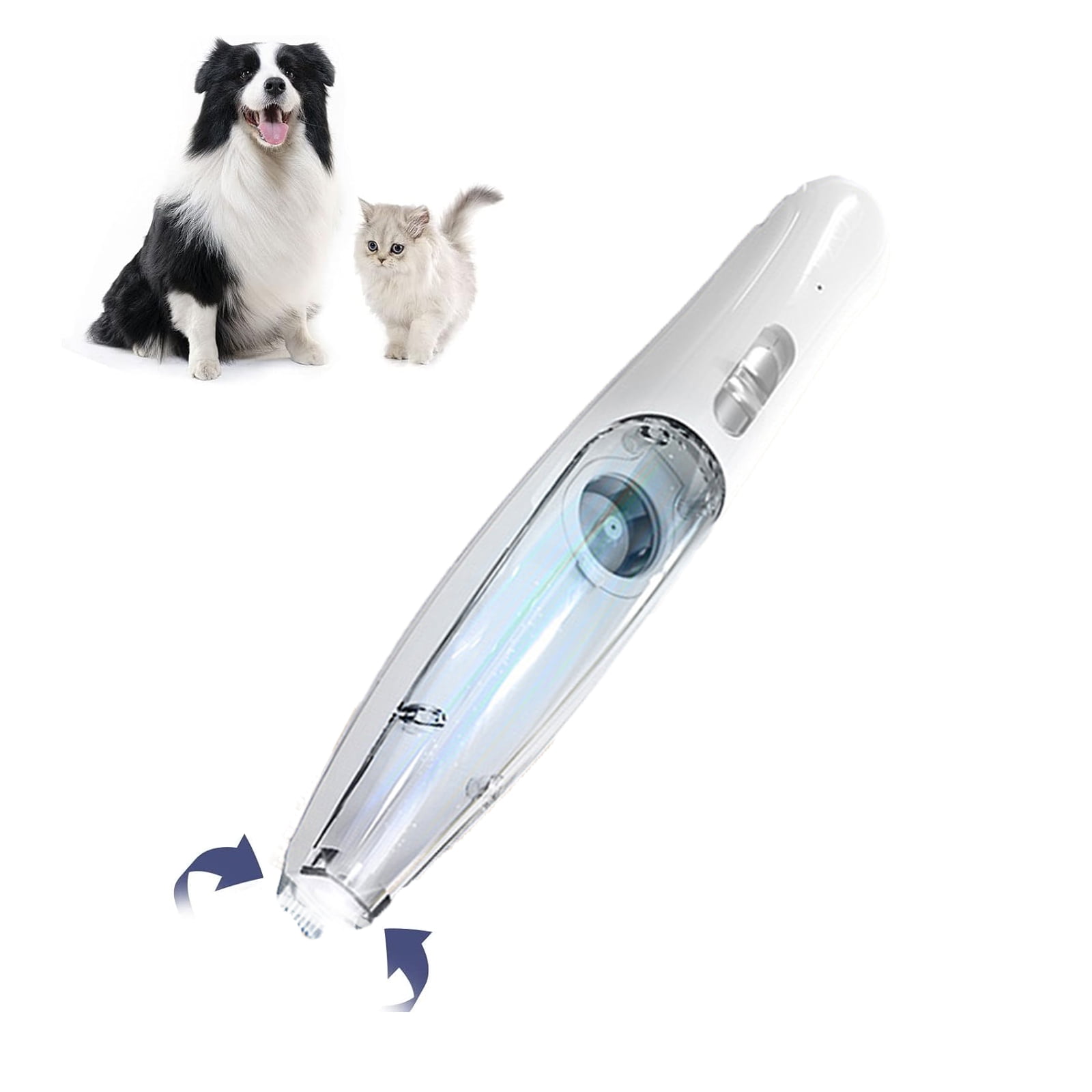 Oenbopo Electric Dog Paw Fur Vacuum Trimmer Cordless Mini Grooming