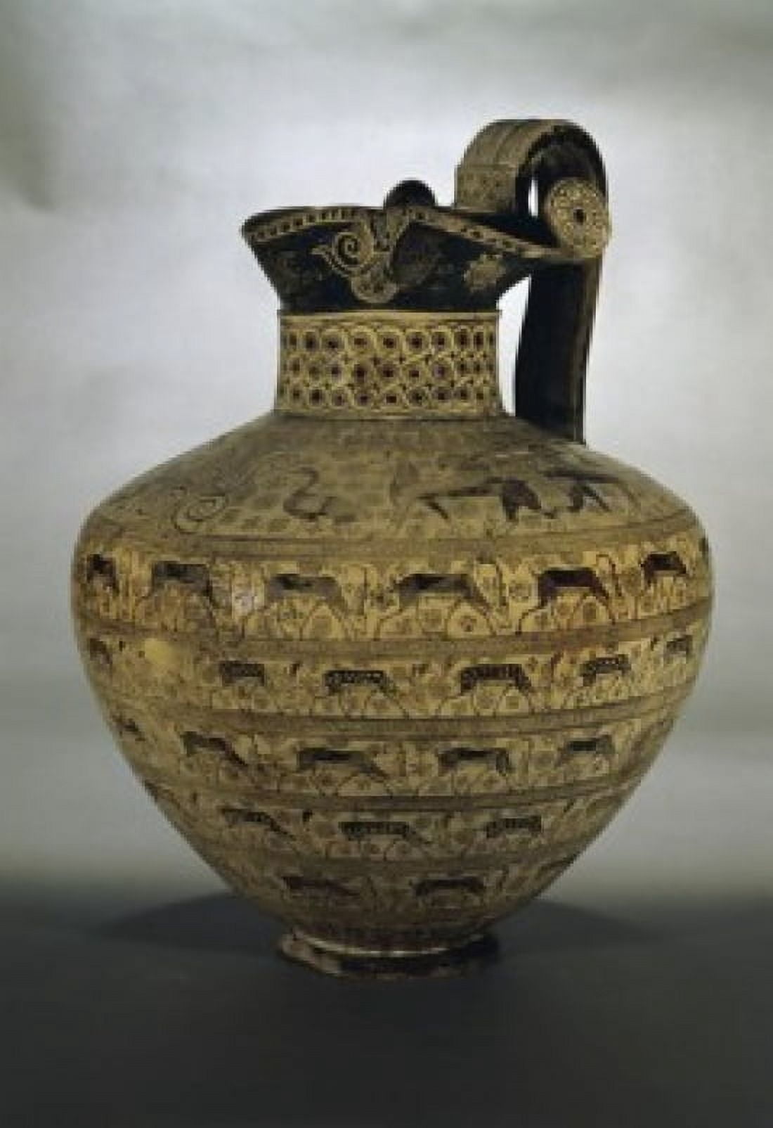 Oenochoe called Levy Oenochoe (650 BCGreek) Musee du Louvre Paris Canvas Art - (18 x 24)