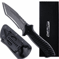 thumbnail image 1 of Oerla OLK-038B Tactical Fixed Blade Knife - 9.45in Overall with 440C Stainless Steel and Black G10 Handle Kydex Sheath, 1 of 7