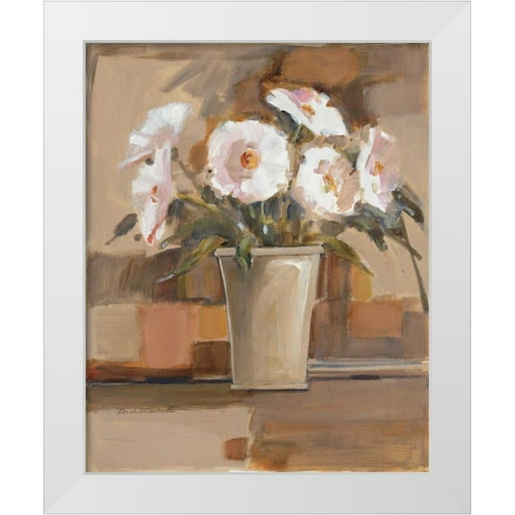Oesterle, Roz 12x14 White Modern Wood Framed Museum Art Print Titled - Fresh Accents I