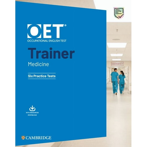 Oet Course Oet Trainer Medicine Six Practice Tests with Answers with Resource Download, (Paperback)