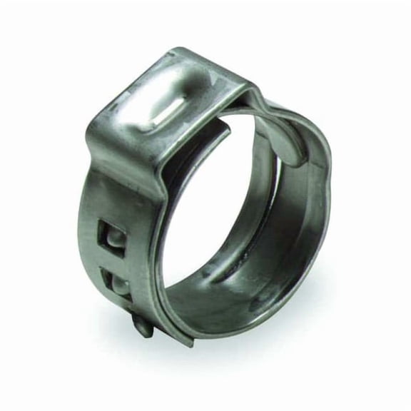 Oetiker Single-Ear Clamp,SS,15/32"Max OD,PK100 16700008-100