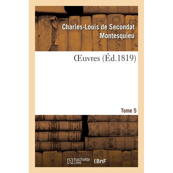 Oeuvres. Tome 5 (Paperback)