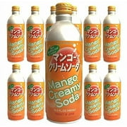 Of 12] [Product Of Japan] Creamy Soda, No Artificial Color, Aluminum Bottles - 16.5 Fl Oz