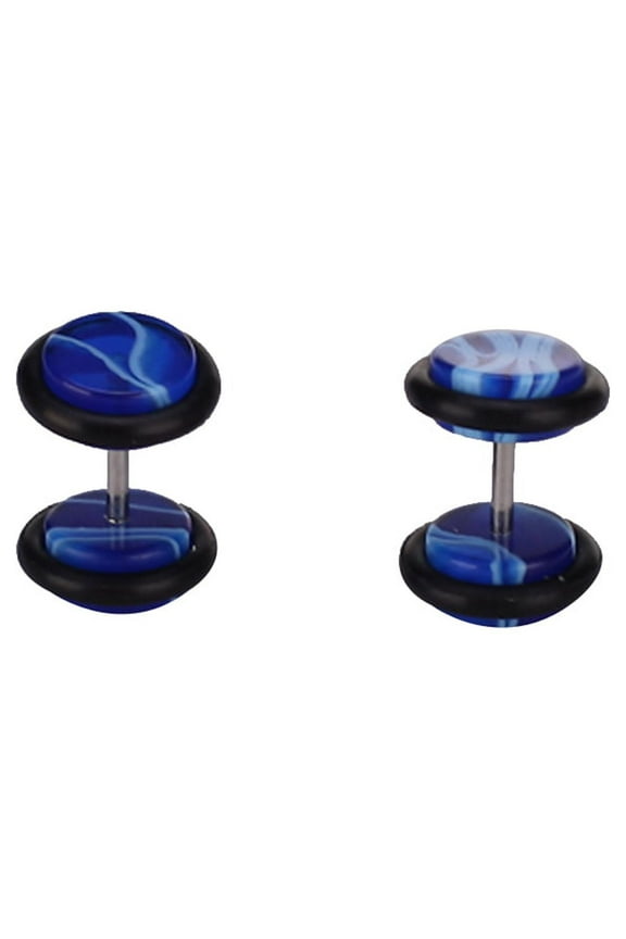 Of 16G Fake Cheater Tunnel W / 0G Ear Expander Taper Stretcher Ear