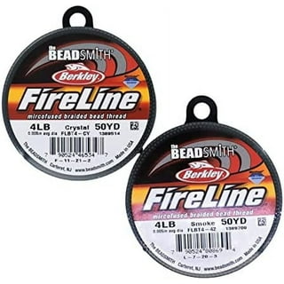 Fireline Braided Bead Thread - 6 lb - Crystal – www.