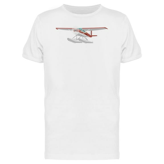 Of A Small Seaplane T-Shirt Men -Image by Shutterstock, Male Large
