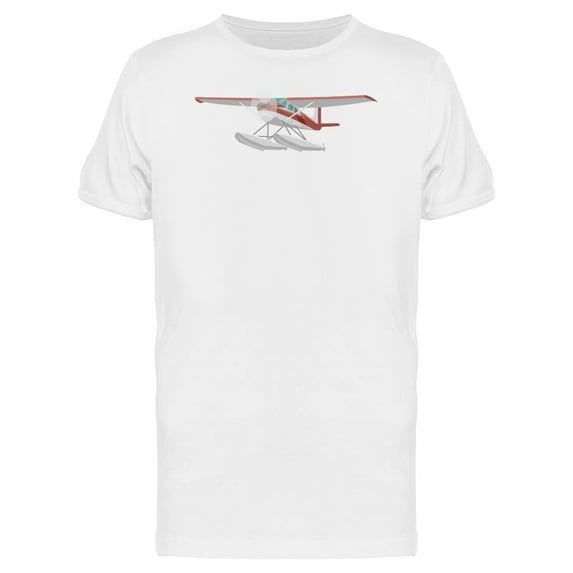 Of A Small Seaplane T-Shirt Men -Image by Shutterstock, Male x-Large