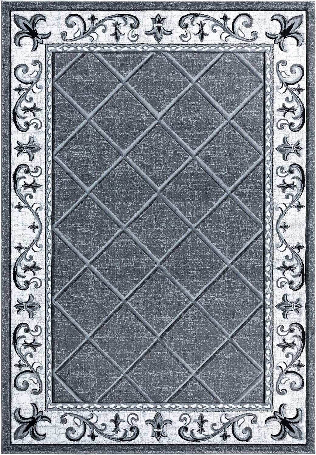 Of America Bristol Altamont Grey Area Rug, 7'10" X 10'6"