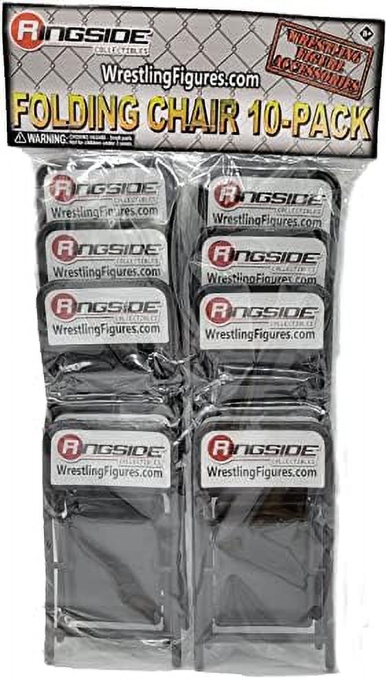 Of Folding Chair (Black) Exclusive Toy Wrestling Action Figure